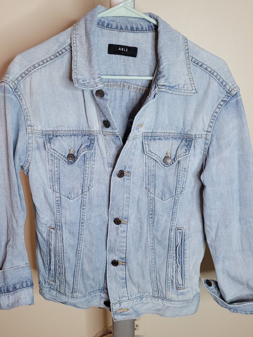 Able Jean Jacket - Light Denim Wash